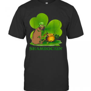 Shamrockin Rhodesian Ridgeback St Patrick Day 2020 T-Shirt