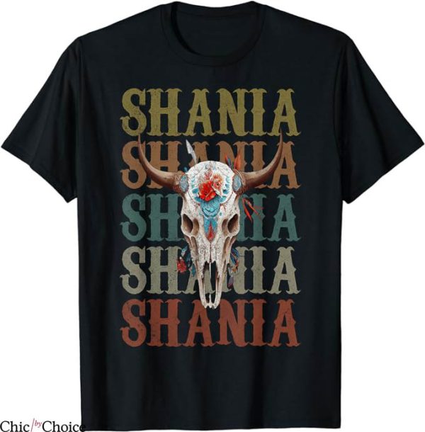 Shania Twain T-Shirt Vintage Retro Shania T-Shirt Trending