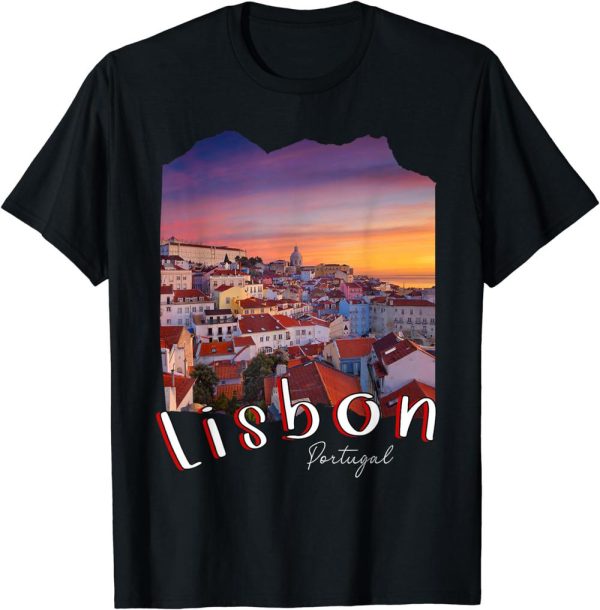 Sporting Lisbon T-Shirt At Night Souvenir Football