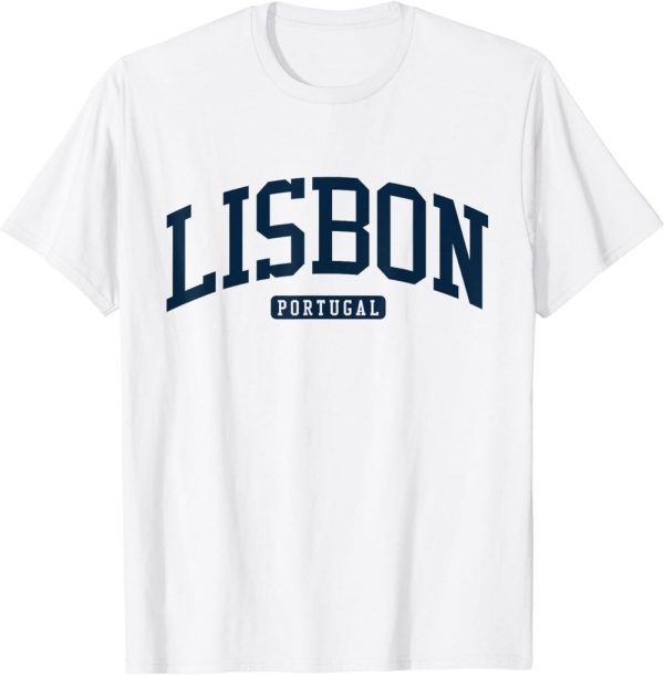 Sporting Lisbon T-Shirt Portugal College University Style