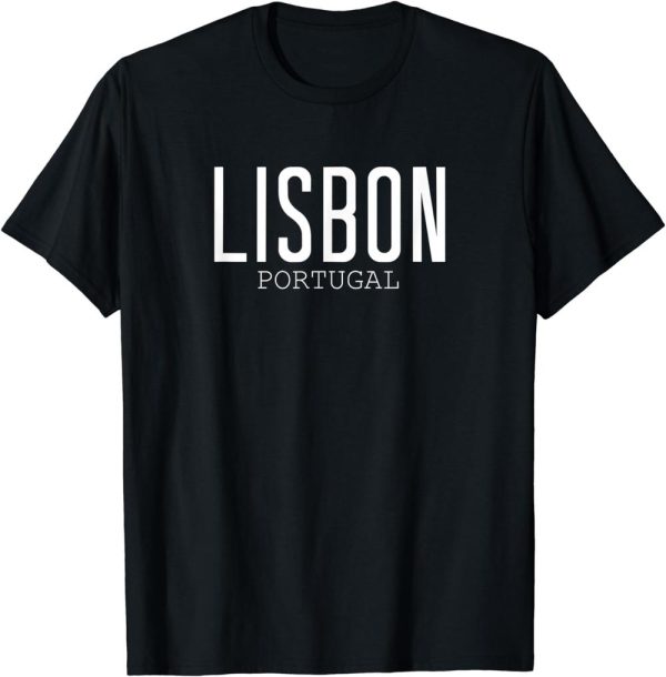 Sporting Lisbon T-Shirt Portugal Souvenir Travel Football