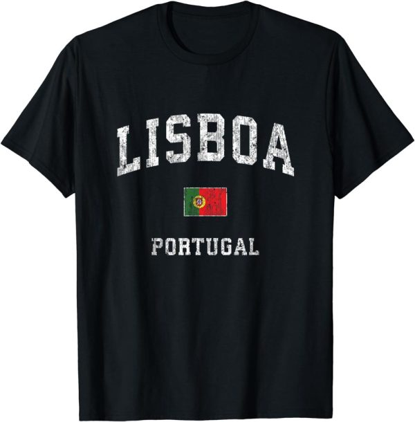 Sporting Lisbon T-Shirt Portugal Vintage Athletic Sports