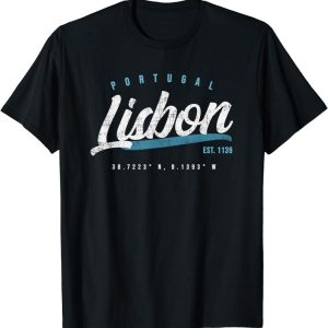 Sporting Lisbon T-Shirt Portugal Vintage Retro Football