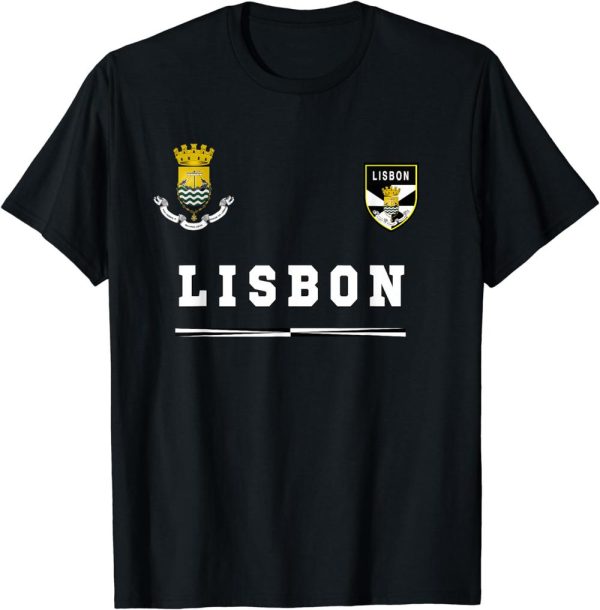 Sporting Lisbon T-Shirt Sports Soccer Jersey Flag Football