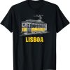 Sporting Lisbon T-Shirt Vintage Cable Car Portugal Travel