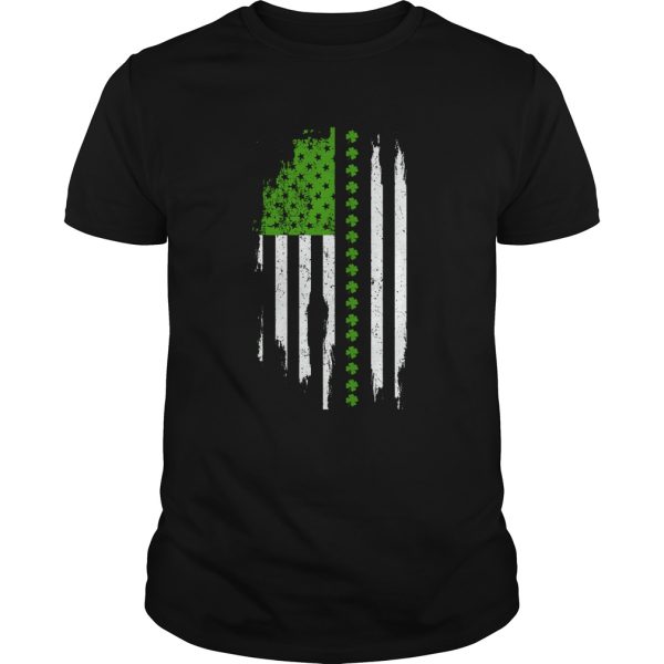 St Patricks Day Irish American Flag shirt