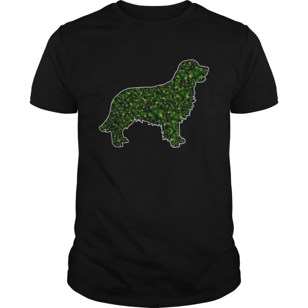 StPatricks Day Gift Dog Lover Fun Golden Retriever Shamrock shirt