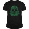 Star Wars Darth Vader Green Shamrocks St Patricks Day shirt