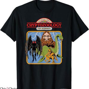 Steven Rhodes T-Shirt Cryptozoology For Beginners T-Shirt