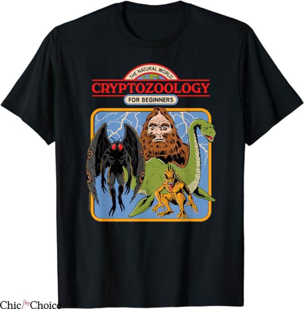 Steven Rhodes T-Shirt Cryptozoology For Beginners T-Shirt