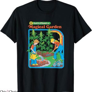 Steven Rhodes T-Shirt Magical Garden T-Shirt Trending