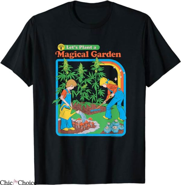 Steven Rhodes T-Shirt Magical Garden T-Shirt Trending