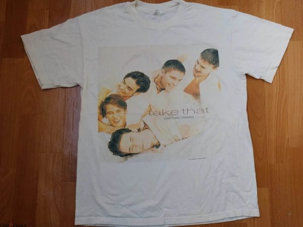 Take That T-Shirt 1994 Everything Changes Concert Music