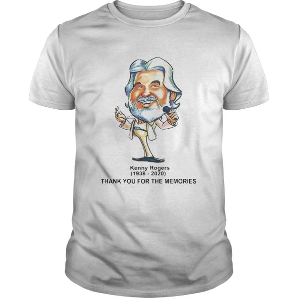 Thank You For The Memories Kenny Rogers shirt