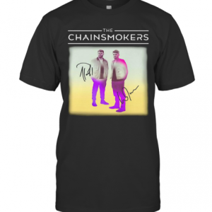 The Chainsmokers Members Signatures T-Shirt