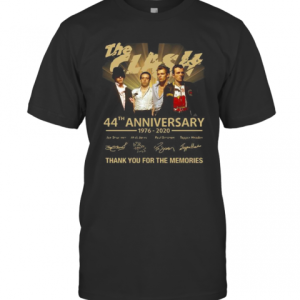 The Clash 44Th Anniversary 1976 2020 Thank You For The Memories Signatures T-Shirt