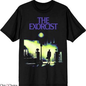 The Exorcist T-Shirt Horror Movie Cover Art TShirt Halloween