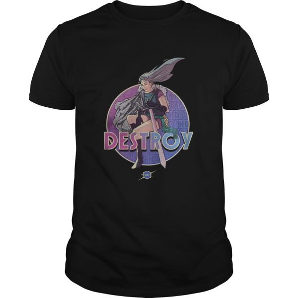 The Morrigan She Said Destroy shirt