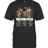 The Walking Dead Movie Characters Signatures T-Shirt