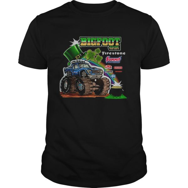 Top St Patricks Day Bigfoot shirt