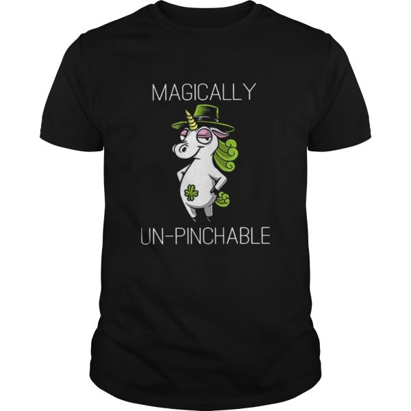 Unicorn St Patricks Day Magically Unpinchable shirt