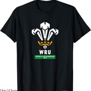 Wales Rugby T-Shirt Grand Slam Champions 2019 Tee MLB