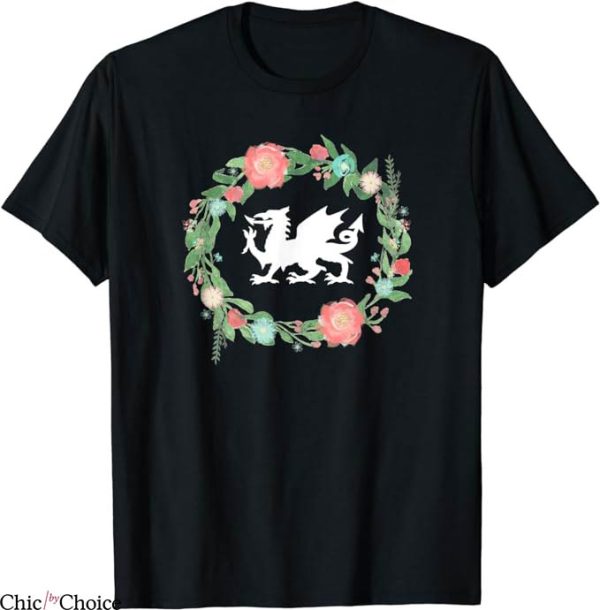 Wales Rugby T-Shirt I Love Wales Cymru T-Shirt MLB