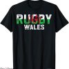 Wales Rugby T-Shirt Rugby Funny Wales Flag Welsh T-Shirt MLB