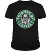Walter Sobchak Enjoying my coffee Starbucks logo shirt