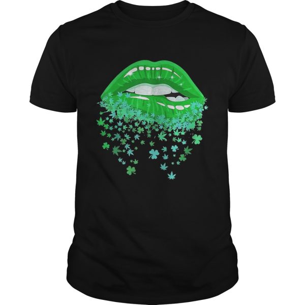 Weed Highrish Lips shirt