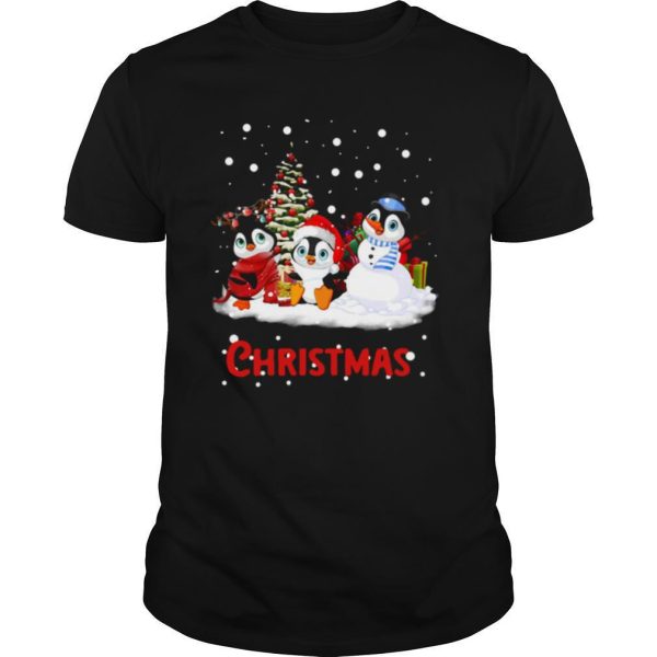 anta Penguins Christmas shirt