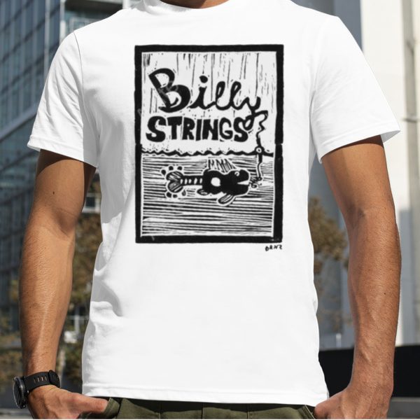 billy Strings Merchandise #7 Danny Barnes Fish Guitar Shirt