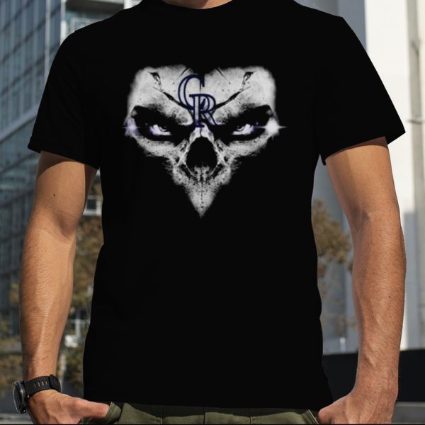 colorado Rockies Skulls Of Fantasy Logo T Shirt