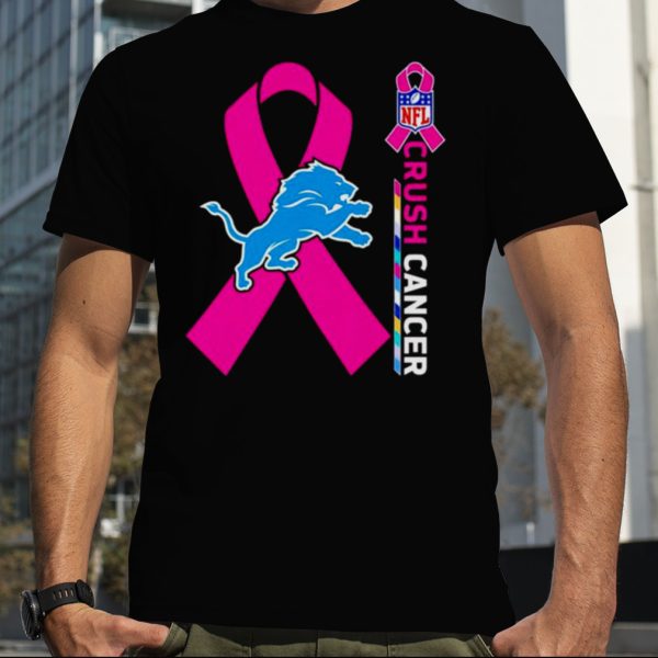 detroit Lions NFL Crush Cancer shirt