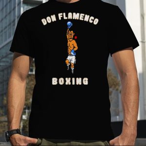 don Flamenco boxing caricature shirt