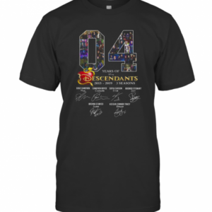 04 Years Of Descendants 2015 2019 3 Seasons Signature T-Shirt