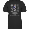 10 Eli Manning Thank You For The Memories Signature T-Shirt