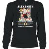 11 Alex Smith Washington Redskins Thank You For The Memories Signature Shirt