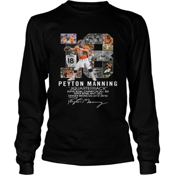 13 Peyton Manning quarterback super bowl champion shirt