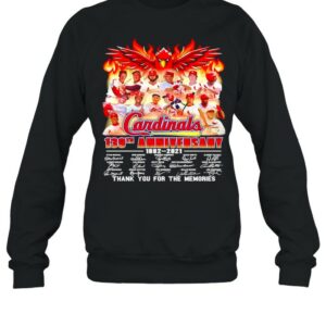 139 years of Cardinals 1882 2021 thank you for the memories shirt