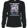 18 Peyton Manning Indianapolis Colts 1998 2011 thanks you the memories shirt