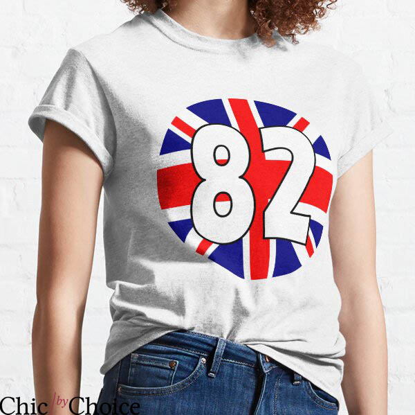 1982 England T-Shirt England Flag 1982
