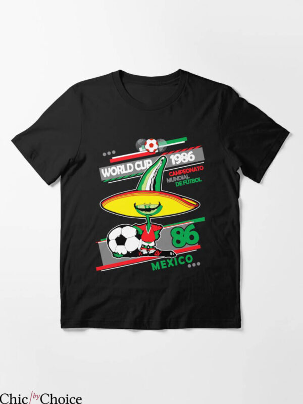 1986 England T-Shirt Mexico 86