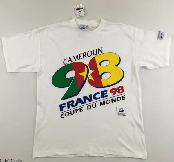 1998 England T-Shirt France 1998 World Cup