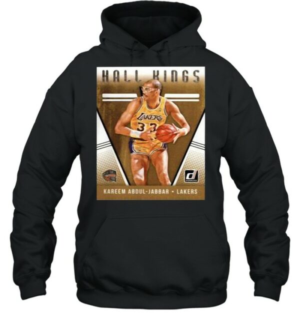 2018 2019 Donruss Hall Kings Basketball Card 12 Kareem Abdul Jabbar Los Angeles Lakers Shirt