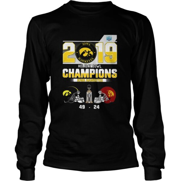 2019 Holiday Bowl Champions Iowa Hawkeyes shirt