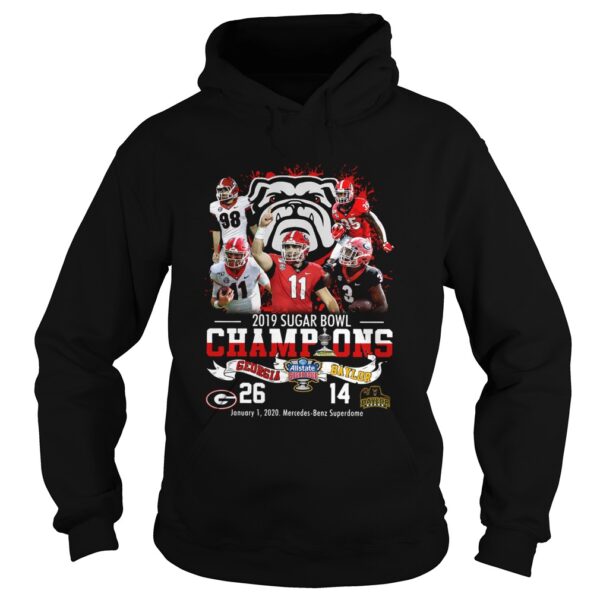 2019 Sugar Bowl Champions Georgia Bulldogs Baylor Bears shirt