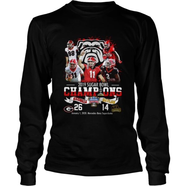 2019 Sugar Bowl Champions Georgia Bulldogs Baylor Bears shirt