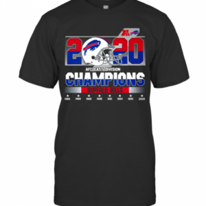 2020 AFC East Division Champions Buffalo Bills 1980 2020 T-Shirt