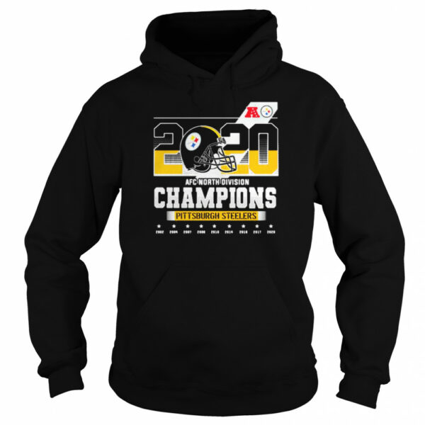 2020 Afc North Division Champions Pittsburgh Steelers shirt